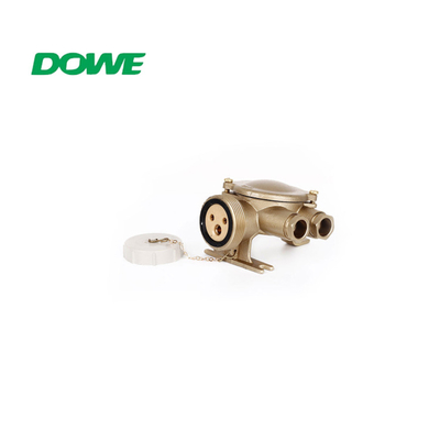 250V Marine Brass Socket With Switch DC Voltage Connector